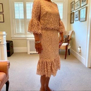 Two Piece Lace Dress